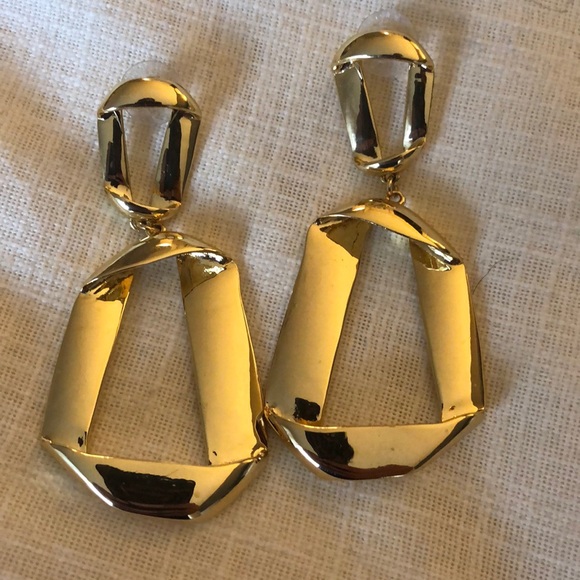 Free As Can Be Earrings Gold - BaubleBar main image 1